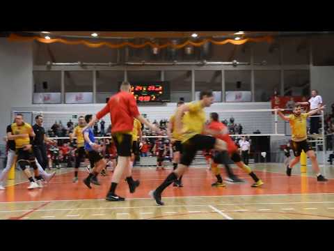 Stal Nysa - KPS Siedlce 17.01.18, ostatnia akcja meczu.