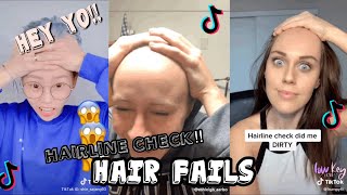 Hey Yo Hairline Check ~~ Tik Tok Hair Fails #2 Complication😂🤣 | LOW KEY FUNNY EDITION