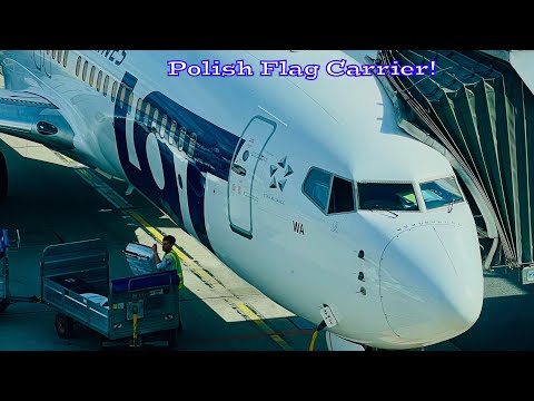 Miniatura de YouTube para LOT - Polish Airlines Boeing 737-800 (winglets) Passenger/BBJ2