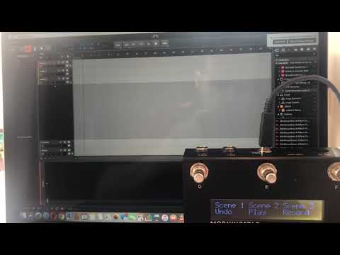 Morningstar MC6Mk2 controlling Bitwig Studio using Generic Flexi