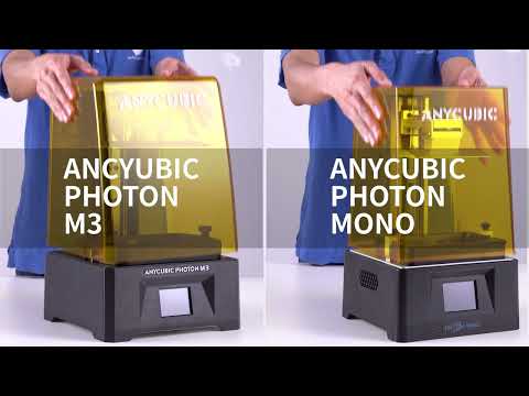 Anycubic Photon M3 compared with Photon Mono