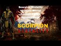 Scorpion Brutality Ultimate Mortal Kombat 3 Sega Genesis Mega Drive