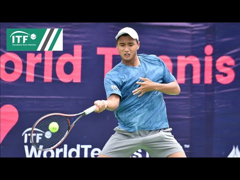 A SHANMUGAM vs Siwanat AUYTAYAKUL (ศิวณัฎฐ์ อุ้ยตระกูล) ITF Men's Circuit Tour 2023 (2) MS Qualify