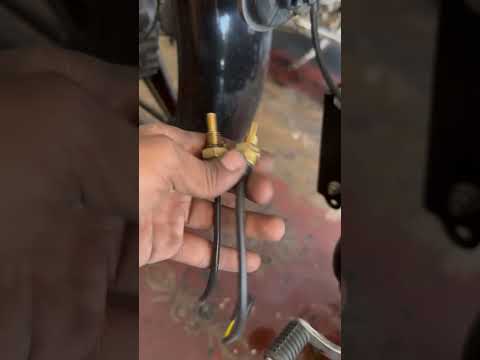 Engine Oil Temperature Sensor. High😱#bikelife #service #bullet #shorts