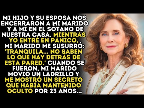 Nuestro Propio Hijo Nos Encerró En El Sótano. Pero Mi Esposo Susurró: “Silencio… Tengo Un Secreto…”