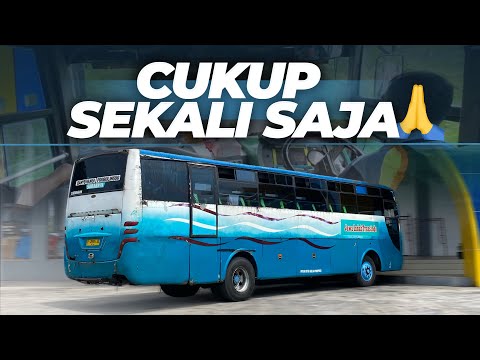 YOU HAVE TO BE EXTRA PATIENT TO RIDE THIS BUS⁉️😢 Trip by Bus Bumel Jawa Indah Jember - Banyuwangi