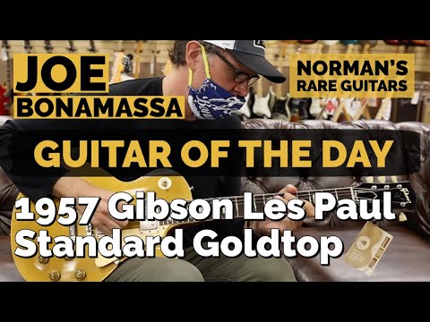 Guitar of the Day: 1957 Gibson Les Paul Standard Goldtop | Joe Bonamassa at Norman's Rare Guitars