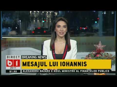 STIRI B1 ORA 20.00 DIN 24 DEC 2020 CU ANETA SANGEORZAN: SEARA LUI MOS CRACIUN