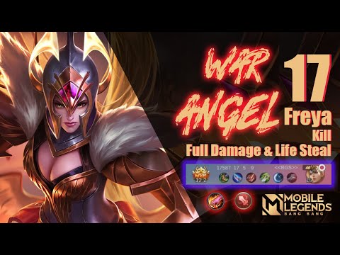 17 kill! Guide Freya War Angel Retry Fighter Build 2022 Replay