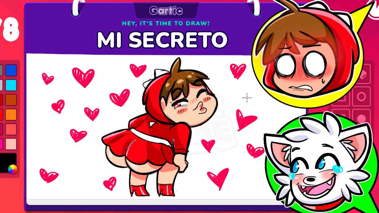 MI SECRETO DE LA FALDA!! 😏🫣 Gartic phone Raptorgamer