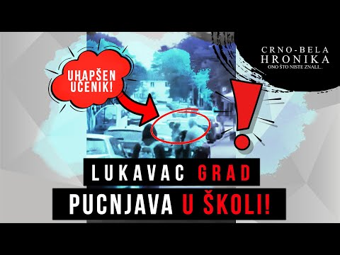 HOROR U LUKAVCU‼️ PUCNJAVA U ŠKOLI‼️ - CRNO-BELA HRONIKA