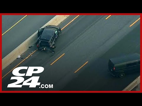 One person arrested after deadly collision on Hwy. 400 in Vaughan