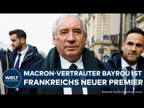 FRANKREICH: Emmanuel Macron ernennt Francois Bayrou zum neuen Premierminister