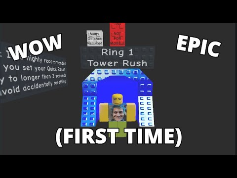TRYING TO COMPLETE THE RING 1 TOWER RUSH FOR THE FIRST TIME