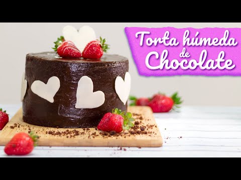 MOIST CHOCOLATE CAKE / EASY AND DELICIOUS / Aroly Carrasco