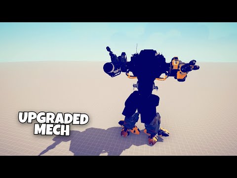 UPGRADED MECH VS EVERY UNITS - Totally Accurate Battle Simulator TABS