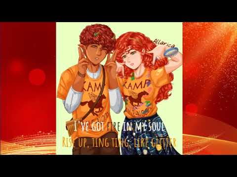 Heroes of Olympus (pmv) - Glitter & Gold by Barns Courtney lyric video