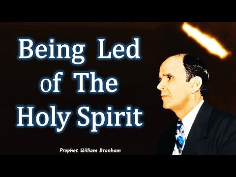 Being Led  Of The Holy Spirit || William Branham 56-0219