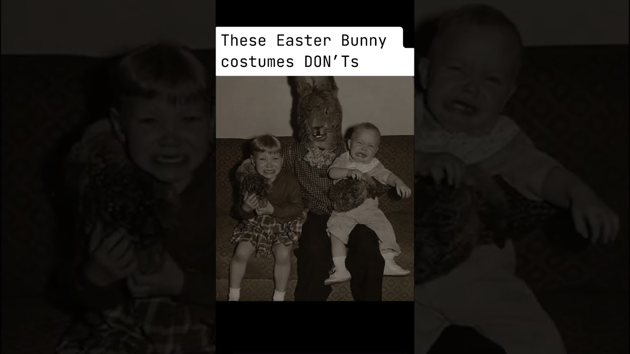 Unforgettable creepy Easter Bunny costumes