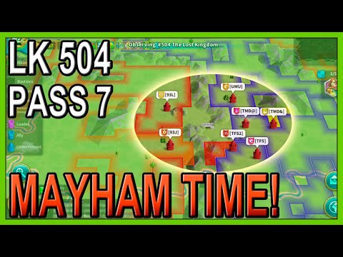 PASS 7 Opening in LK 504 - 93 vs TDM - Rise of Kingdoms