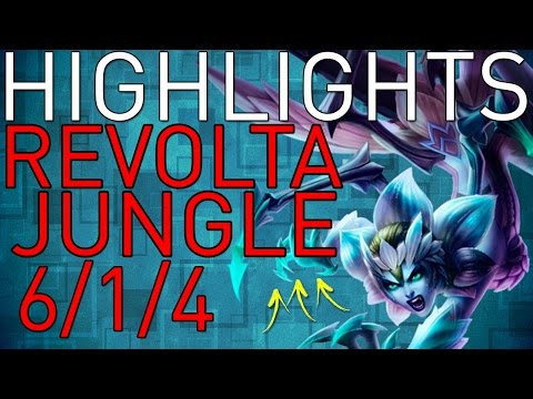 Keyd Revolta - Elise vs Nidalee - LoL BR Challenger 479LP - Highlights