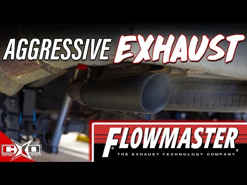 Installing a Flowmaster Exhaust on a 2016 Chevy Silverado!