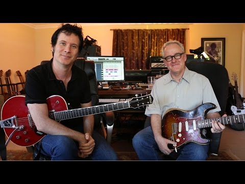 Tim Pierce Recording Guitar for Lavendine - Warren Huart: Produce Like A Pro