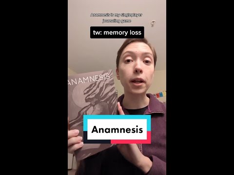 ANAMNESIS: Indie TTRPG overview + look inside