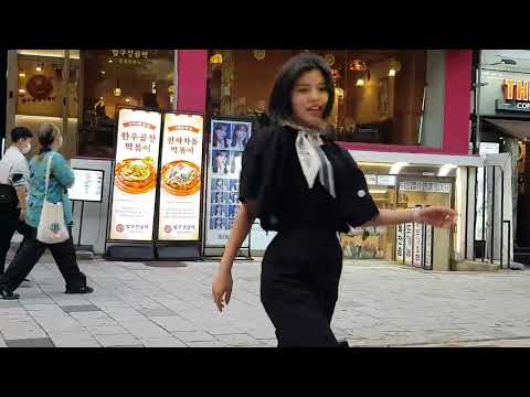 20220831 홍대 유튜브댄서 카가와유(kagawa yu) 프로듀스출연 고리하(고유진) 버스킹 03-2