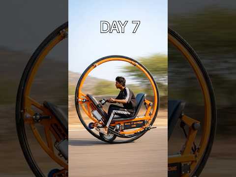 Day 7 Of Making One Wheel Bike