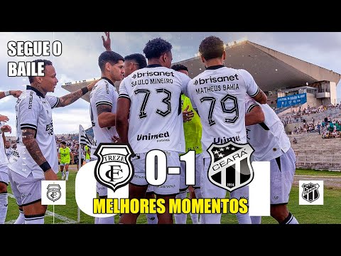 Gols e lances de Treze-PB x Ceará