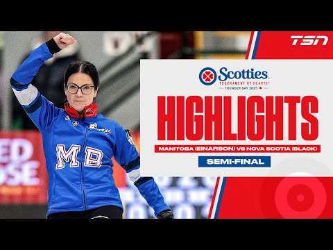 Manitoba (Einarson) 9, Nova Scotia (Black) 8 | Scotties Tournament of Hearts | Semifinal