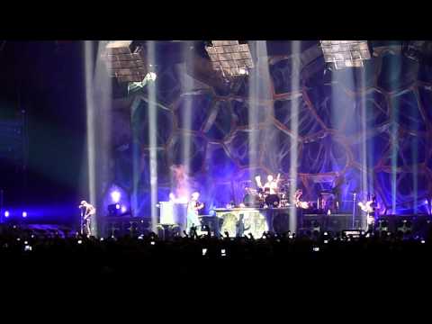 Rammstein - Mein Teil, live at Globen Stockholm 2012-02-17