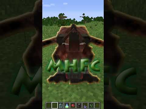 This is MONSTER HUNTER in Minecraft!