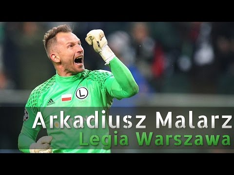Arkadiusz Malarz w Legii Warszawa | Kompilacja interwencji Malarza