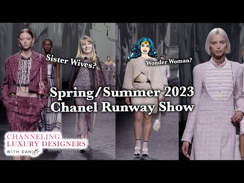 Chanel Runway Show Spring/Summer 2023 with Commentary! A Close Up Look at Each Piece! SS2023 23S