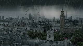 Sound of Rain for Dorm Well and Relax Deeply - Noise of Rain and Thunder in London