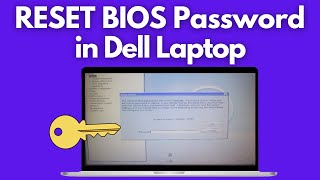 How to RESET BIOS Password in Dell Laptop