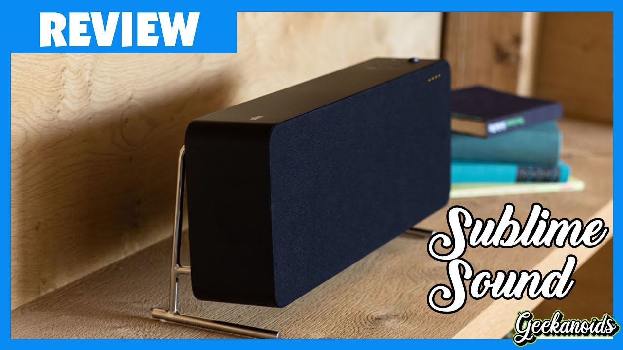 Braun LE02 Unique High End Bluetooth Speaker with Google Assistant