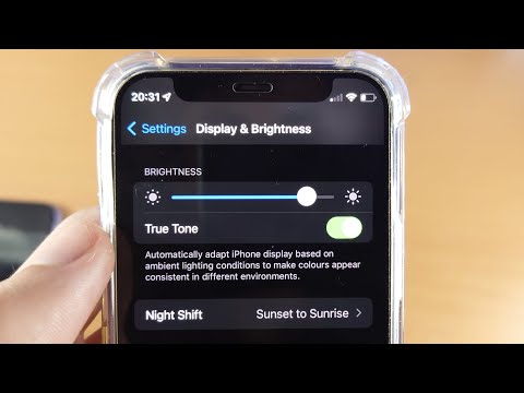 ANY iPhone How To Lock Brightness! [Turn Off Auto-Brightness]