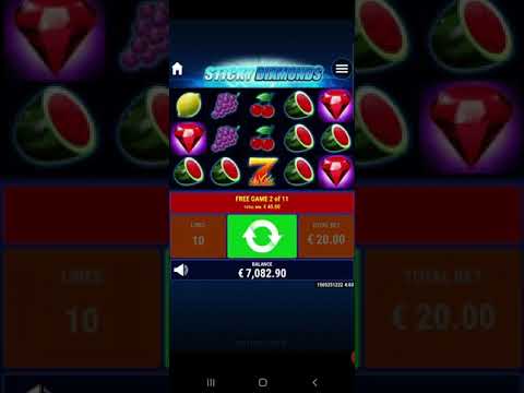 20 Euro Freispiele Sticky Diamonds