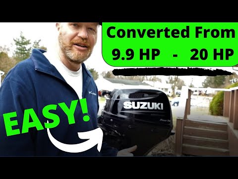 Suzuki 9 9 to 20 HP Conversion Project  -  So Easy!