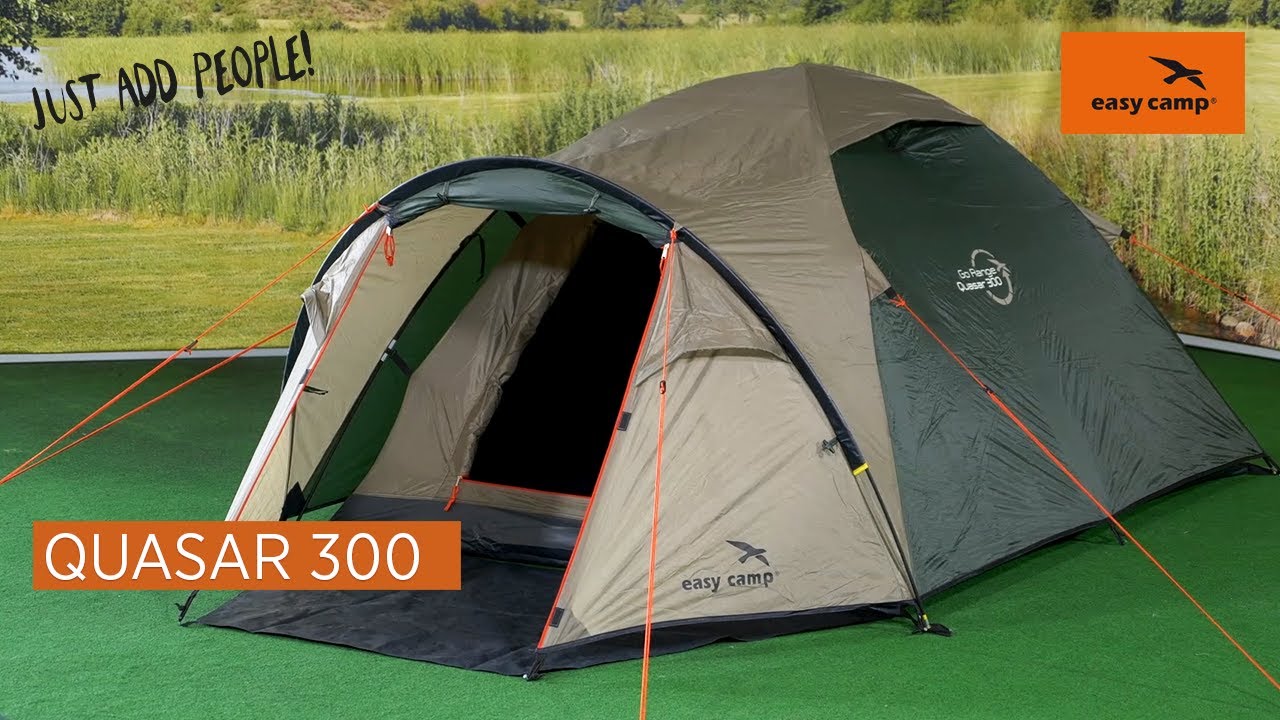 Палатка трехместная Easy Camp Quasar 300 Steel Blue (120417)