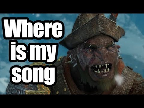 Shadow of War - Don't shame a singer