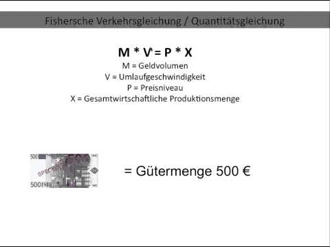 Equation of traffic, quantity equation, Fisher's / Fischer's / Fisher / Fischer (Economics FOS / ...