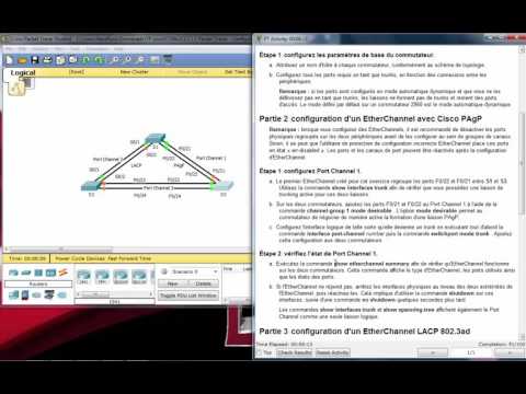3.2.1.3 Packet Tracer - Configuring EtherChannel
