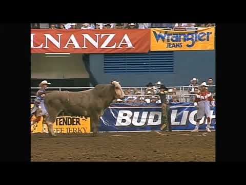 Starvin Marvin bucks Clint Branger - 96 PBR Nashville