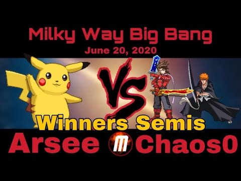 SSF2 Milky Way Big Bang Winners Semis - Arsee (Pikachu) vs. Chaos0 (Lloyd, Ichigo)