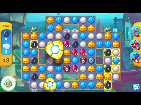 Fishdom 5985 Level - 18 moves - NO BooSTERS