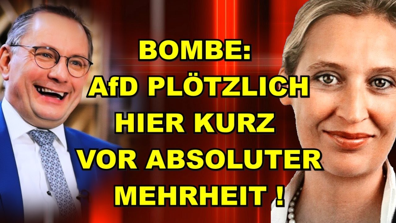 BOMBE: AfD HIER VOR ABSOLUTER MEHRHEIT!